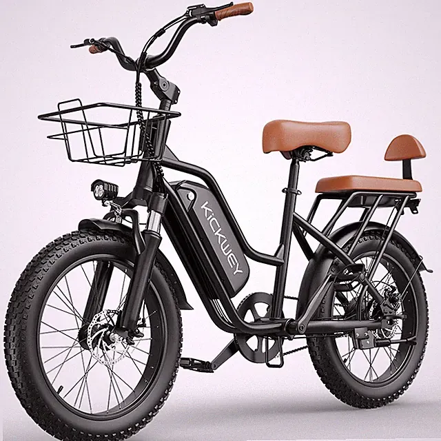 1500W Electric Commuting Bike for Adults 1500W Dual Seat City Family Ebike