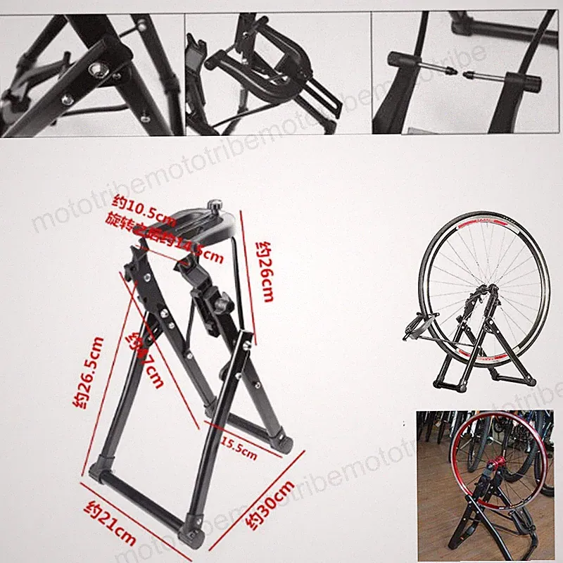 1x Bike Wheel Truing Stand Bicycle Wheel Maintenance Fits 16" - 29" 700C Wheels