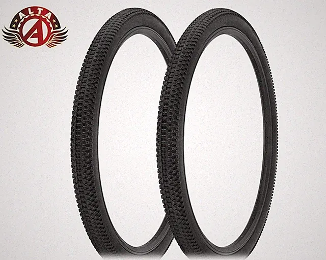2 ALTA 29" x 2.10 MTB Trail Tires – Semi Knobby Tread for Street & Trail Bikes.