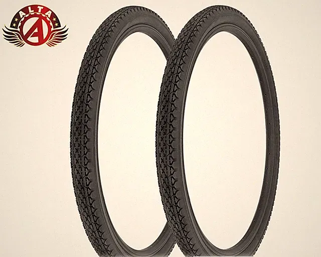 2 ALTA 29" x 2.125 CRUISER DURABLE Black Tires – Semi-Slick Heavy-Duty DIAMOND.