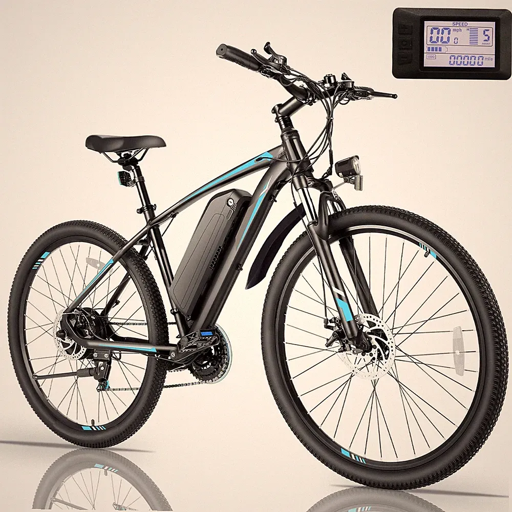 27.5in Electric Bike Mountain Bicycle for Adults 500W 48V 10.4Ah Commuter Ebikes