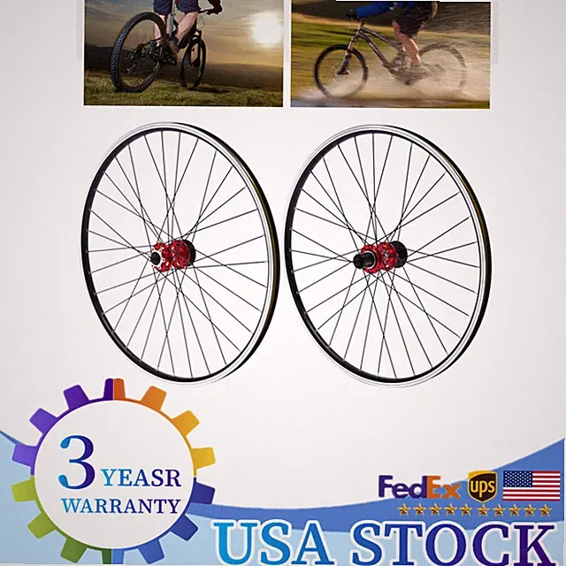 29 Inch Mountain Bike Wheelset Disc Brake Front Rear Wheels Quick Release