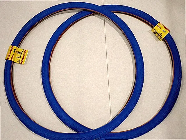 700X38 TIRES (40-622)FITS 29 WHEEL TWO HIGH QUALITY BLUE BICYCLE STREET TIRES