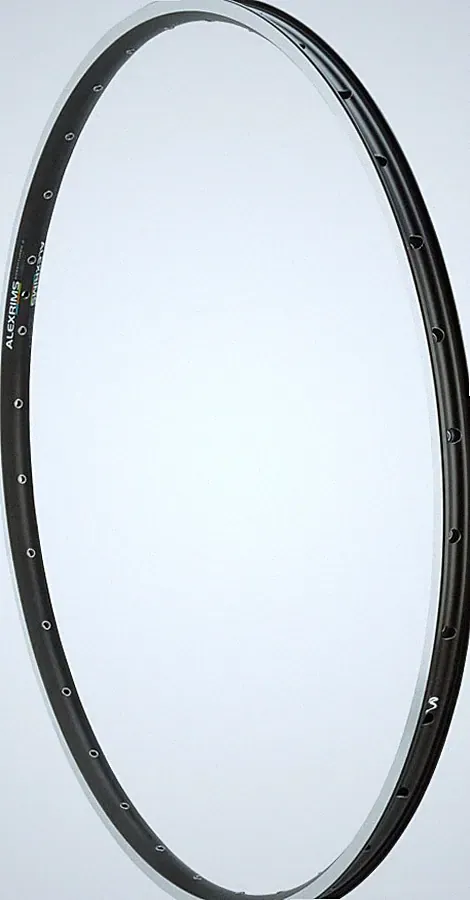 Alex Adventure 2 Rim TRS 700c 36h Black Silver Tubeless Ready Bike Bicycle