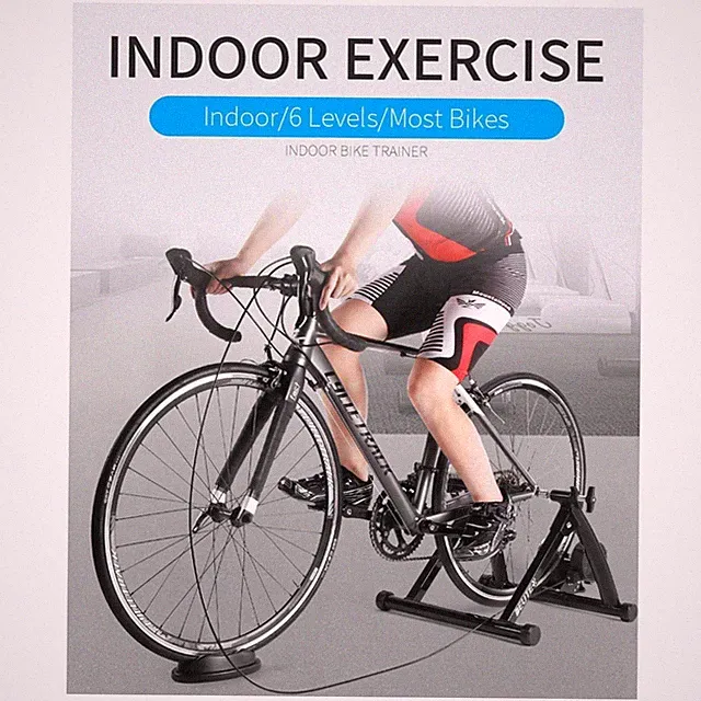 Bike Trainer, Magnetic Bicycle Stationary Stand fo/