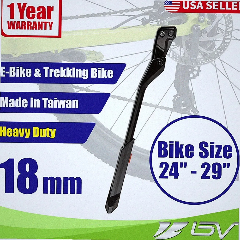 BV e Bike Kickstand Heavy Duty Rear Side Kick Stand Electric Trekking Bike 24-29
