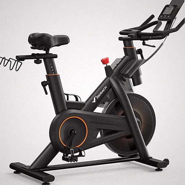 Exercise Bike for Home Gym, Low Noise Stationary Bike with Brake Pad, Indoor Wor