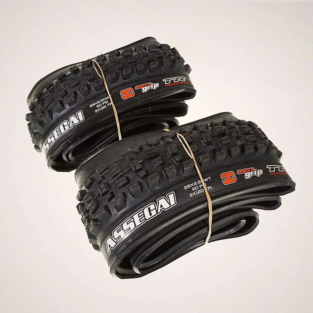 MAXXIS ASSEGAI 29X2.5" WT 120TPI 3C MAXX GRIP/DD/TR Mountain Bike 1 or 2 Tires