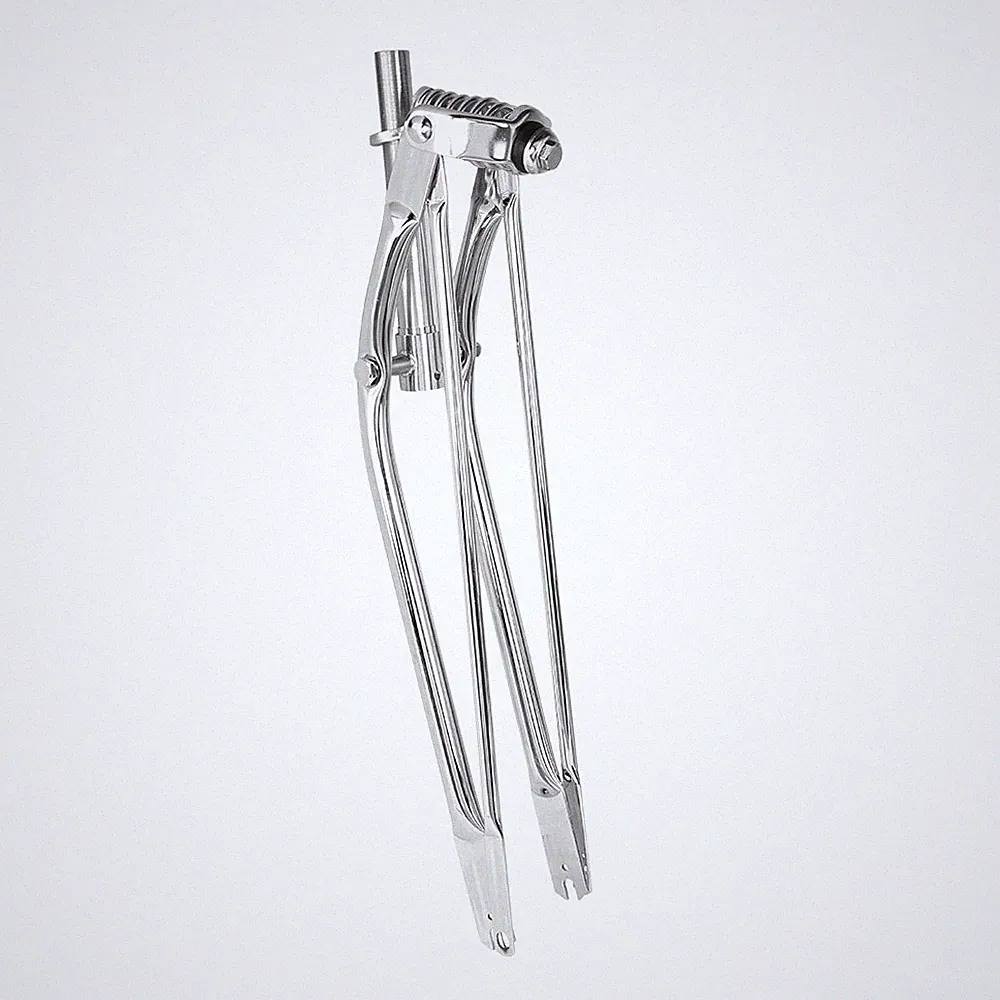 OG Lowrider Classic 29" Straight Spring Fork 1" CHROME Cruiser Bike Bicycle Part